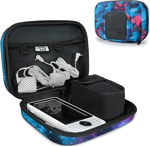 Miniatura 10 de USA Gear Funda de viaje para monitor de bebé, compatible con monitor de bebé Vtech, cámara de monitor de video y accesorios con interior