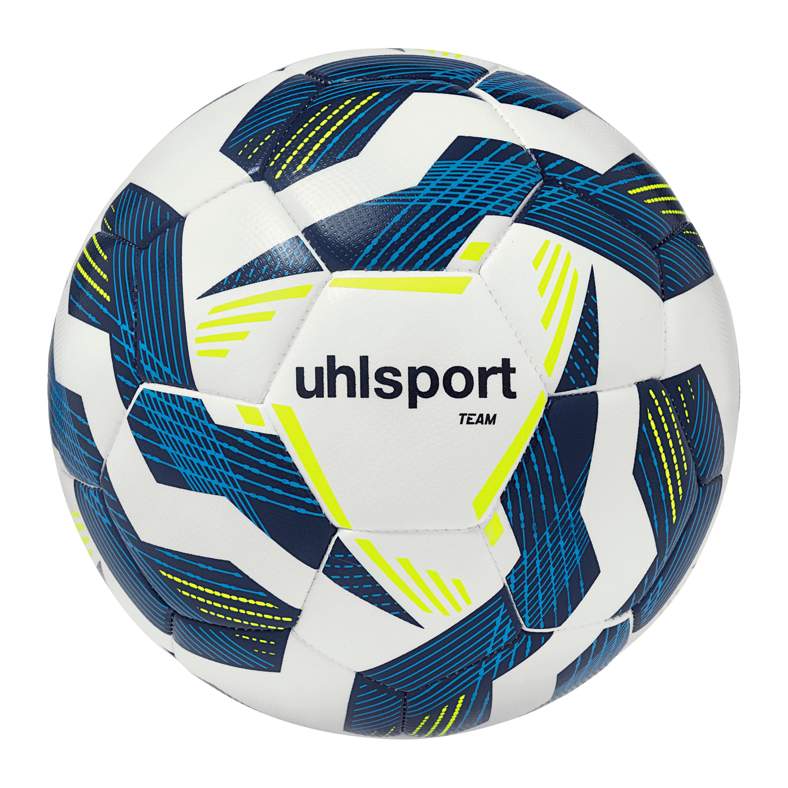 uhlsport Team Football Ballons de Foot d'équipe - Ballons d'entraînement durables pour l'entraînement d'équipe - Football pour Enfants et éveil, Taille 3, Taille 4 et Taille 5