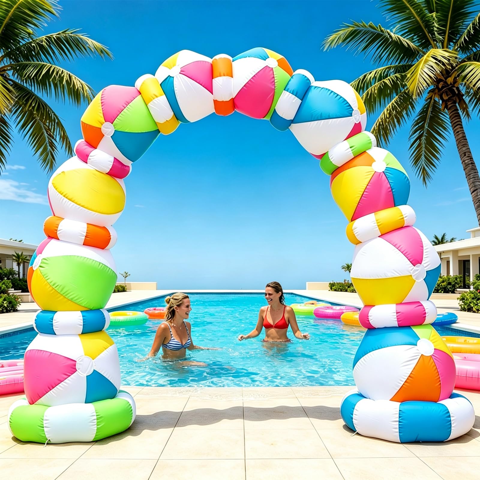 Photo 1 of SummitGo 8 FT Inflatable Beach Ball Arch