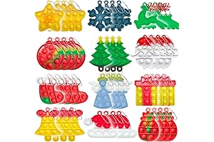Christmas Mini Push Pop Bubble Fidget Toy