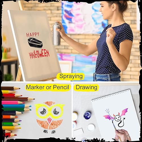 Miniatura 3 de 60 plantillas para pintar, plantillas reutilizables, plantillas de pared, plantillas de manualidades, plantillas de pintura para pintar en pared de