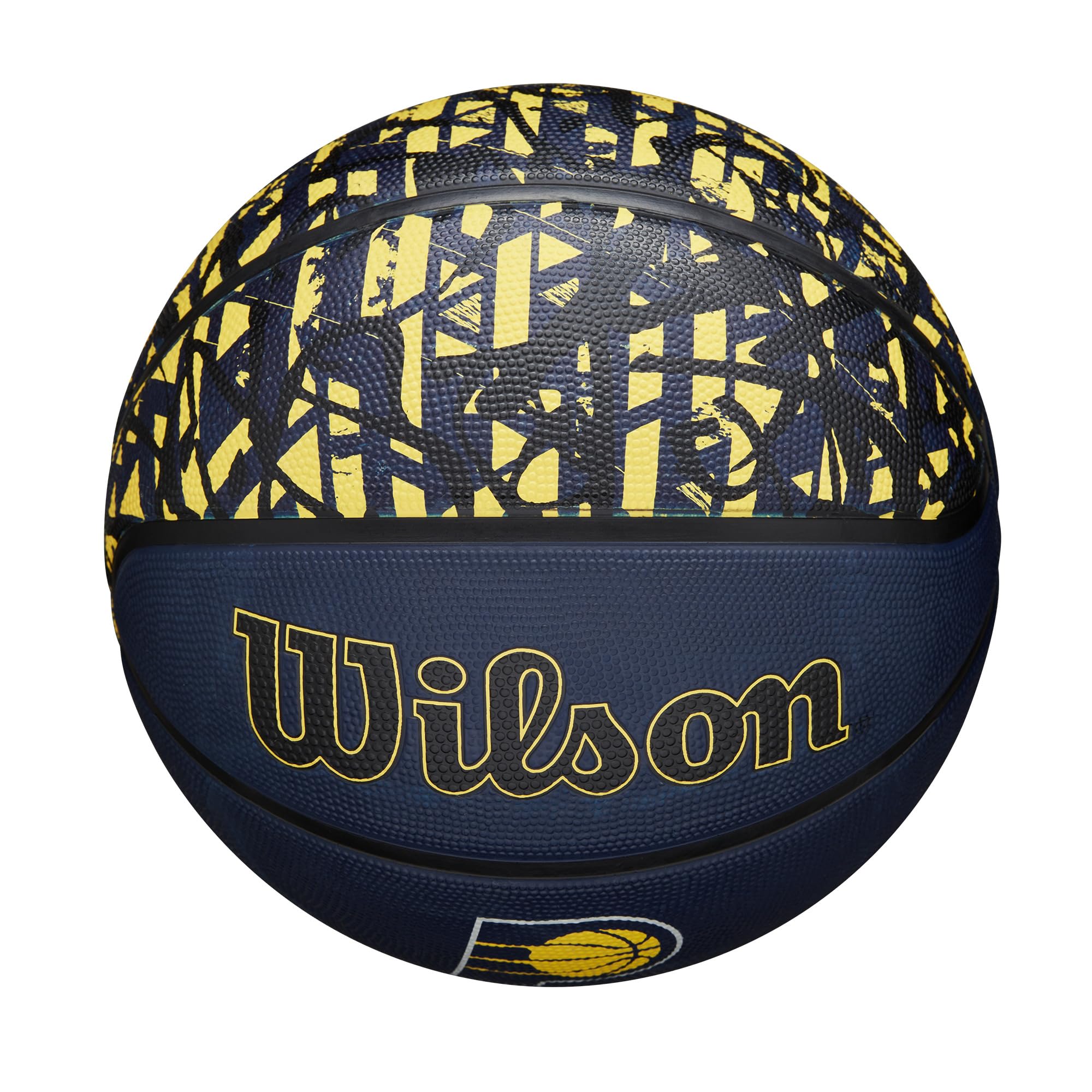 Wilson NBA Team Graffiti Basket - Indiana Pacers, taglia 7-74,9 cm