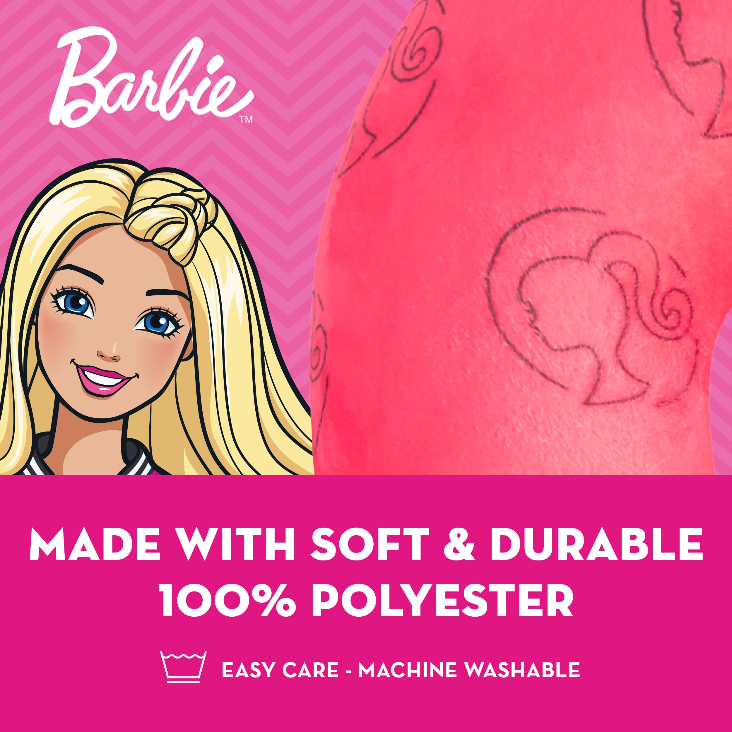 Amazon｜FUL Barbie ネックピロー 低反発素材 旅行アクセサリー 飛行機 
