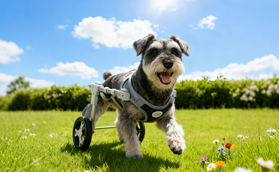 Amazon.co.jp: JELFUNY 犬用車椅子 犬用歩行器 ペット車椅子 2輪 4輪