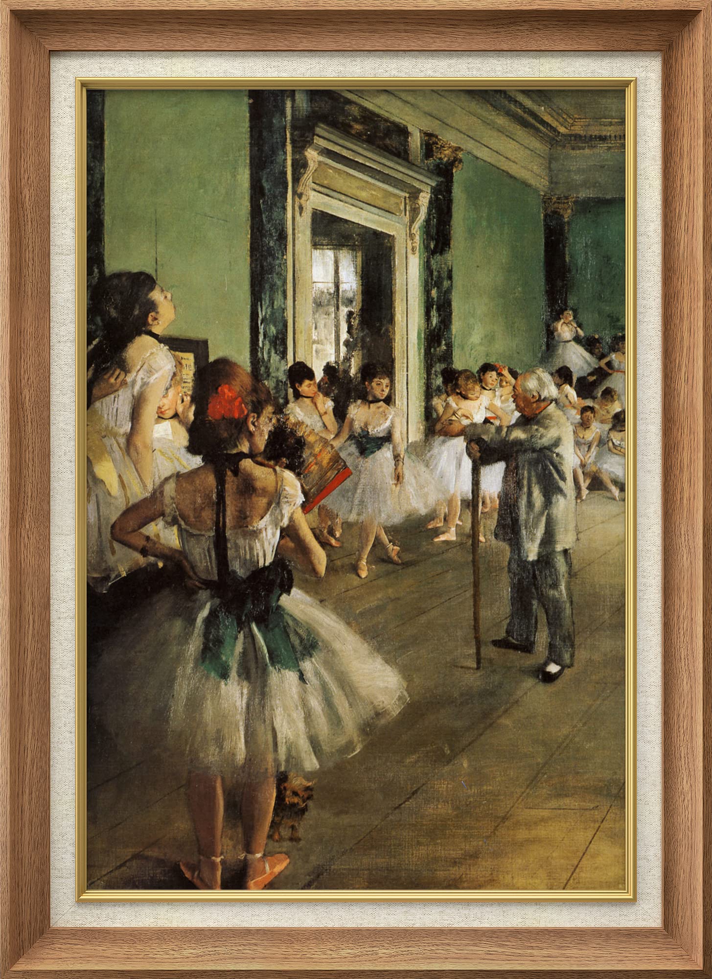 Amazon.com: SIGNWIN Premium Framed Wall Art The Ballet Class by
