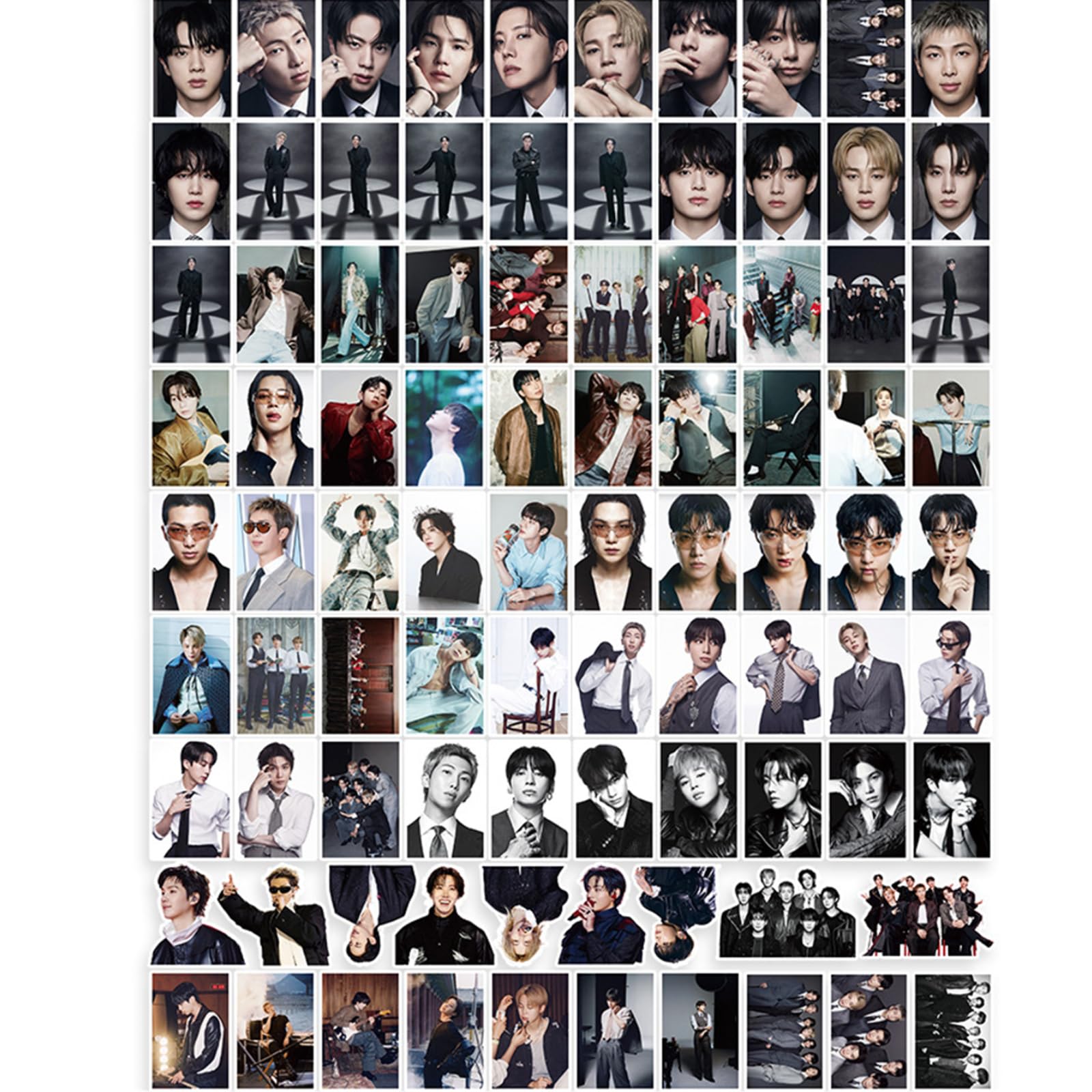 CCHZYSKO 5th Korean Idol Team Music ARIRANG Album Vinyl Stickers Set Decals for Water Bottle, Laptop for Fans 100PC - 2