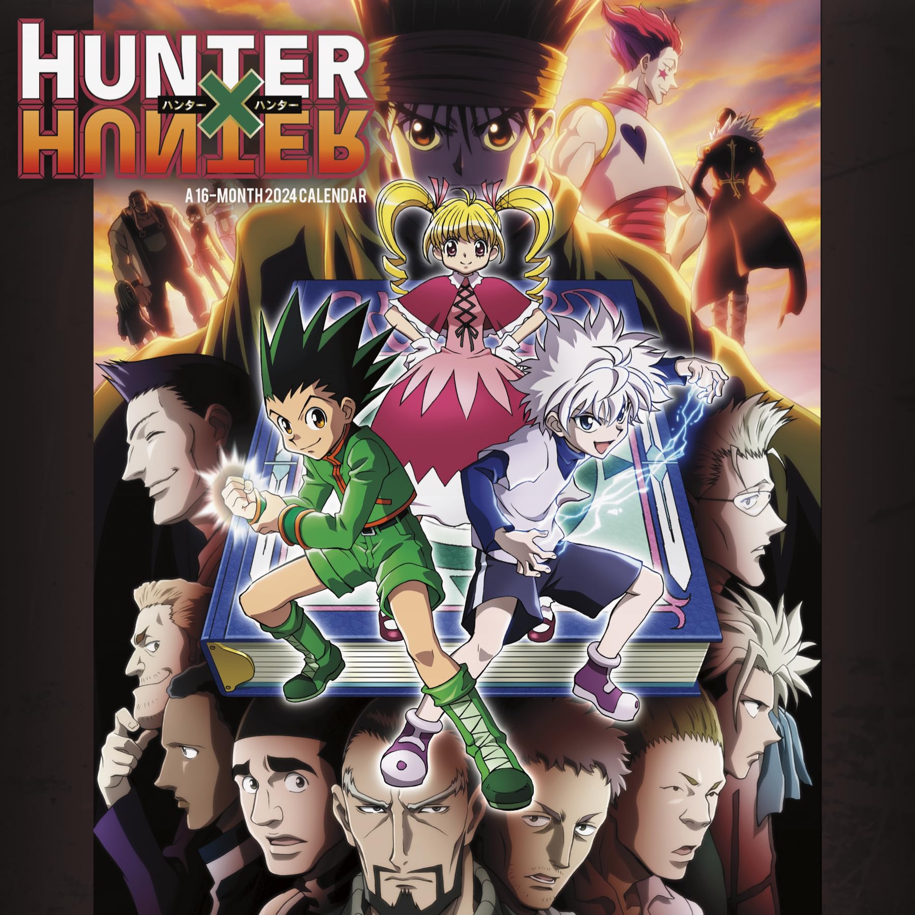 2024 Hunter x Hunter Wall Calendar : Trends International: Amazon