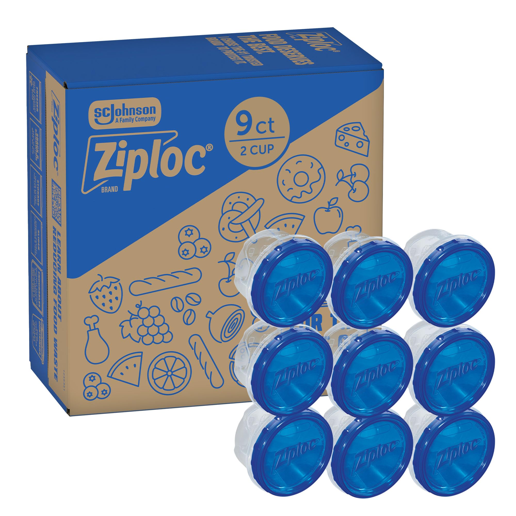 Ziploc Twist n Loc Food Storage Containers