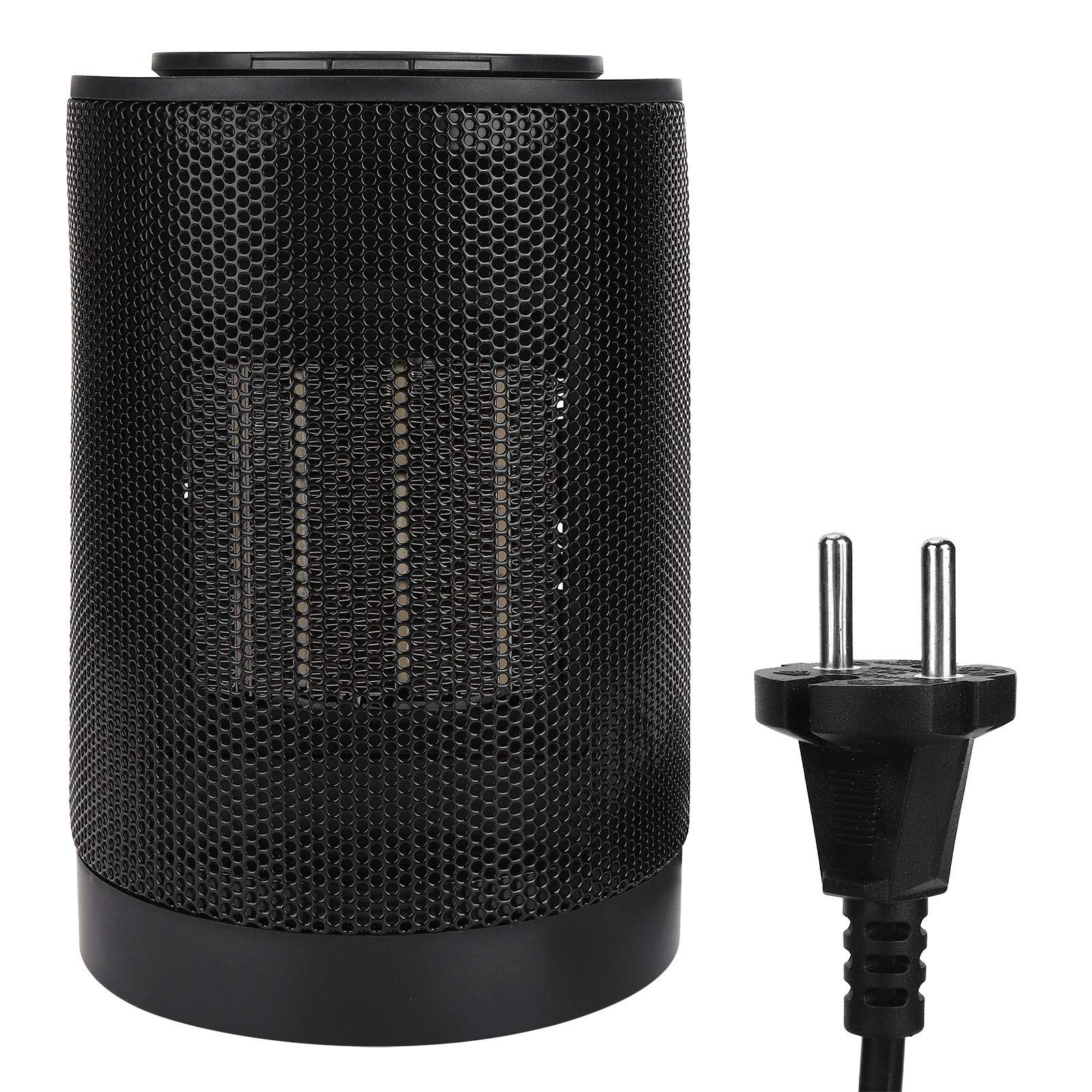 Desktop Ceramic Space Heater Electric Heater 1200W 70° Rotation Intelligent  Warmer Portable Heater Fan for Office (EU) : Amazon.de: Home u0026 Kitchen