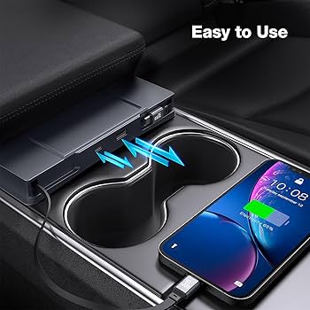 Tesla Model Accessories 2025 Tesla Model 3/Y Retractable Phone