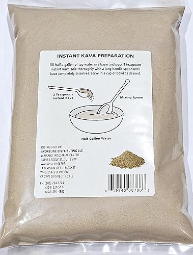 Miniatura 2 de Tikaram's Polvo de kava instantáneo, Fiji Waka, raíz de kava noble, 12 lb (8oz)-Fiji Market Wholesale LLC