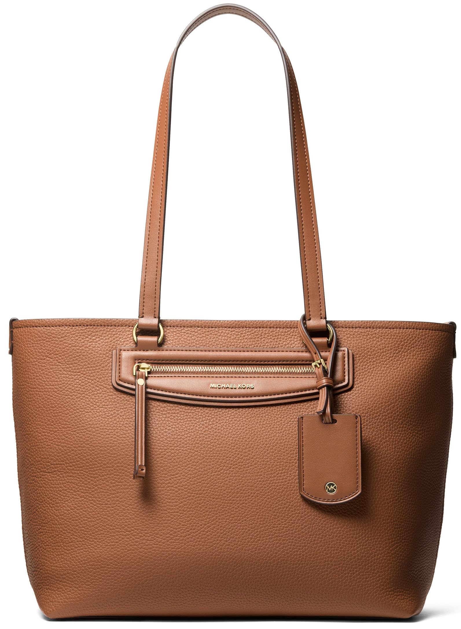 Michael Kors JET SET Medium leather travel tote bag with embossed logo