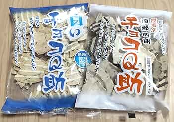 Amazon.co.jp: しんぼり 南部煎餅 チョコQ助 白いチョコQ助 2個