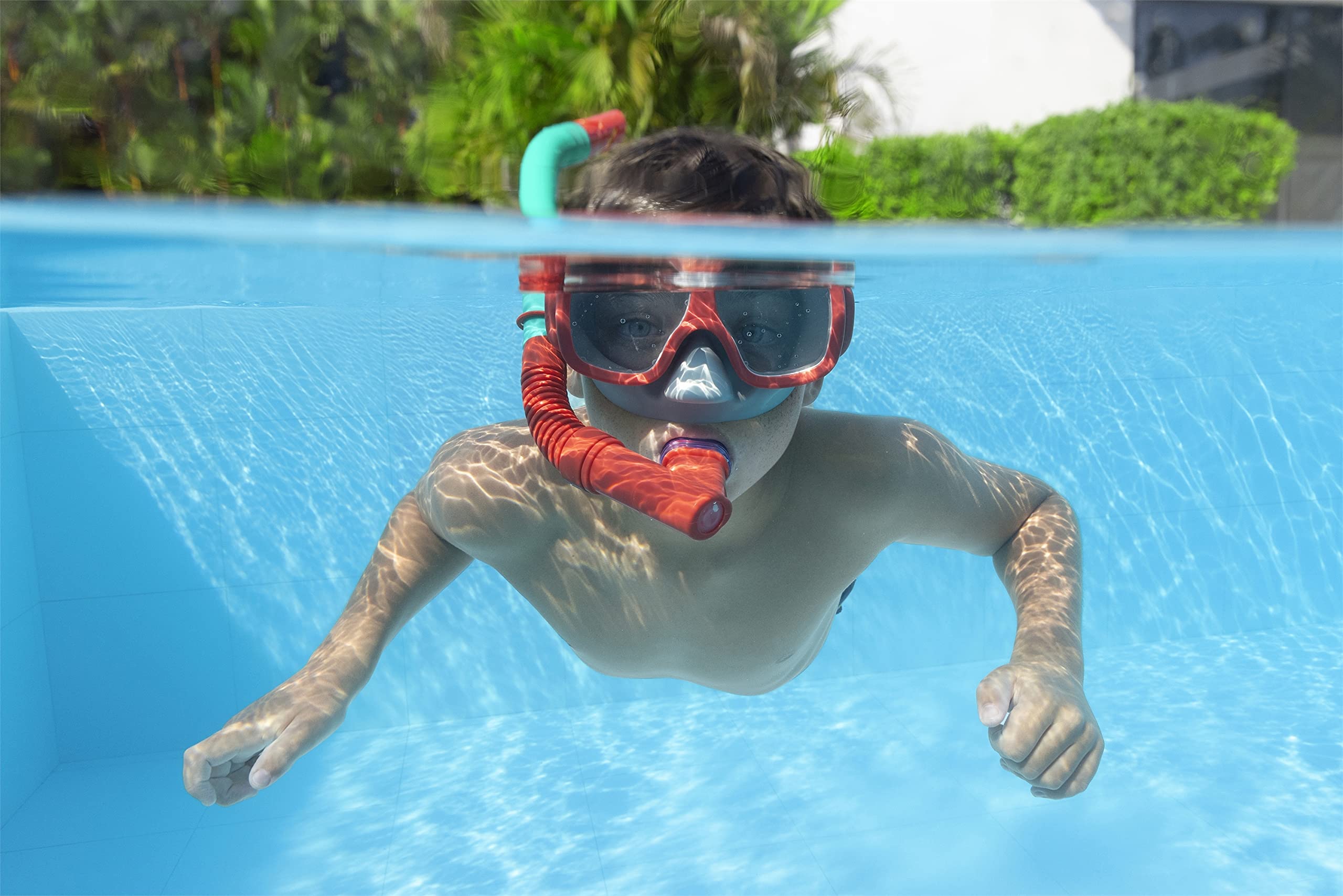 Bestway 24032-5 Set da snorkeling per bambini Explora, 7+ anni