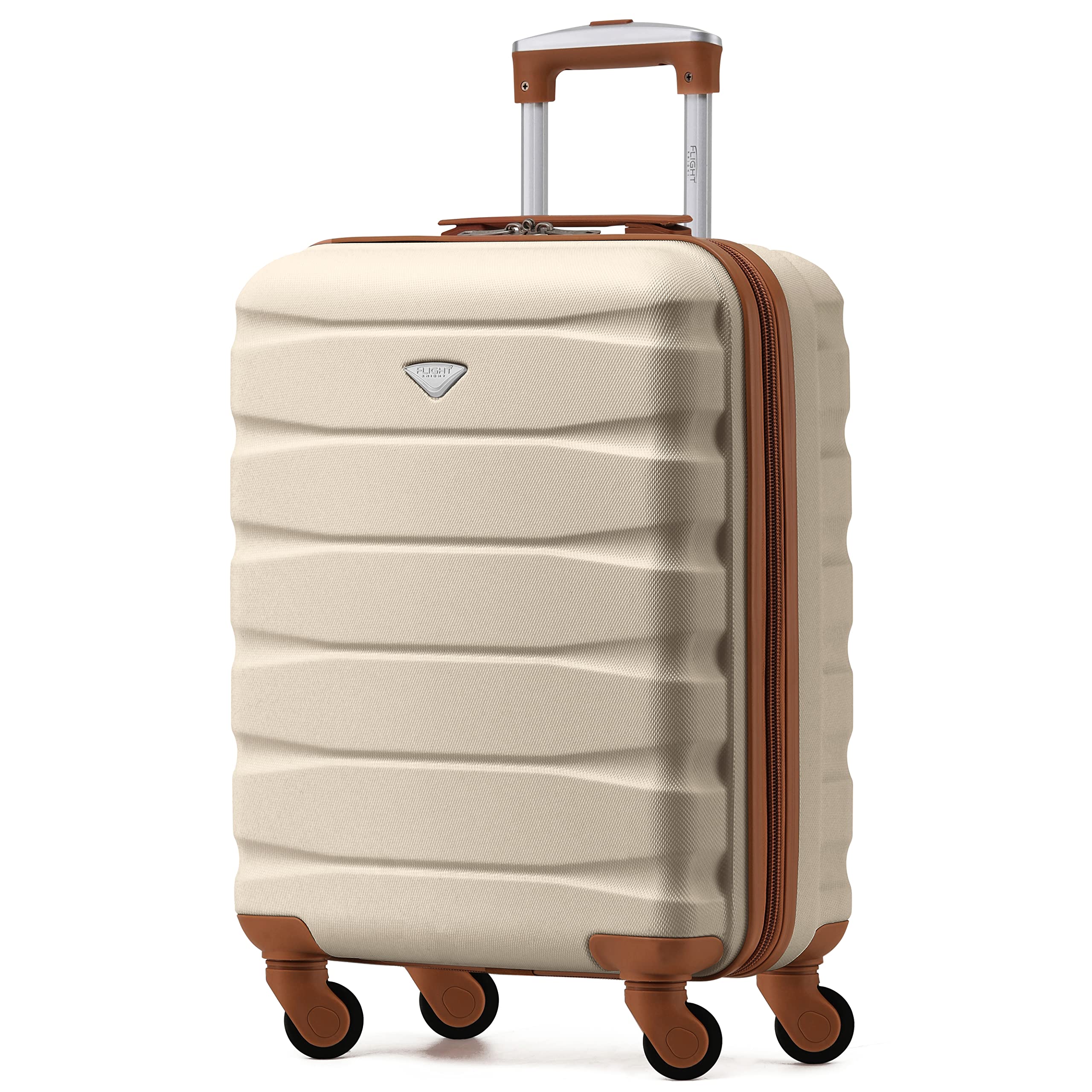 Flight Knight Lightweight 4 Wheel ABS Hard Case Medium Suitcase Approved for Over 100 Airlines Including easyJet, British Airways, Ryanair, Jet2, Emirates & Many More - Check-in Medium Size 25" — view 69