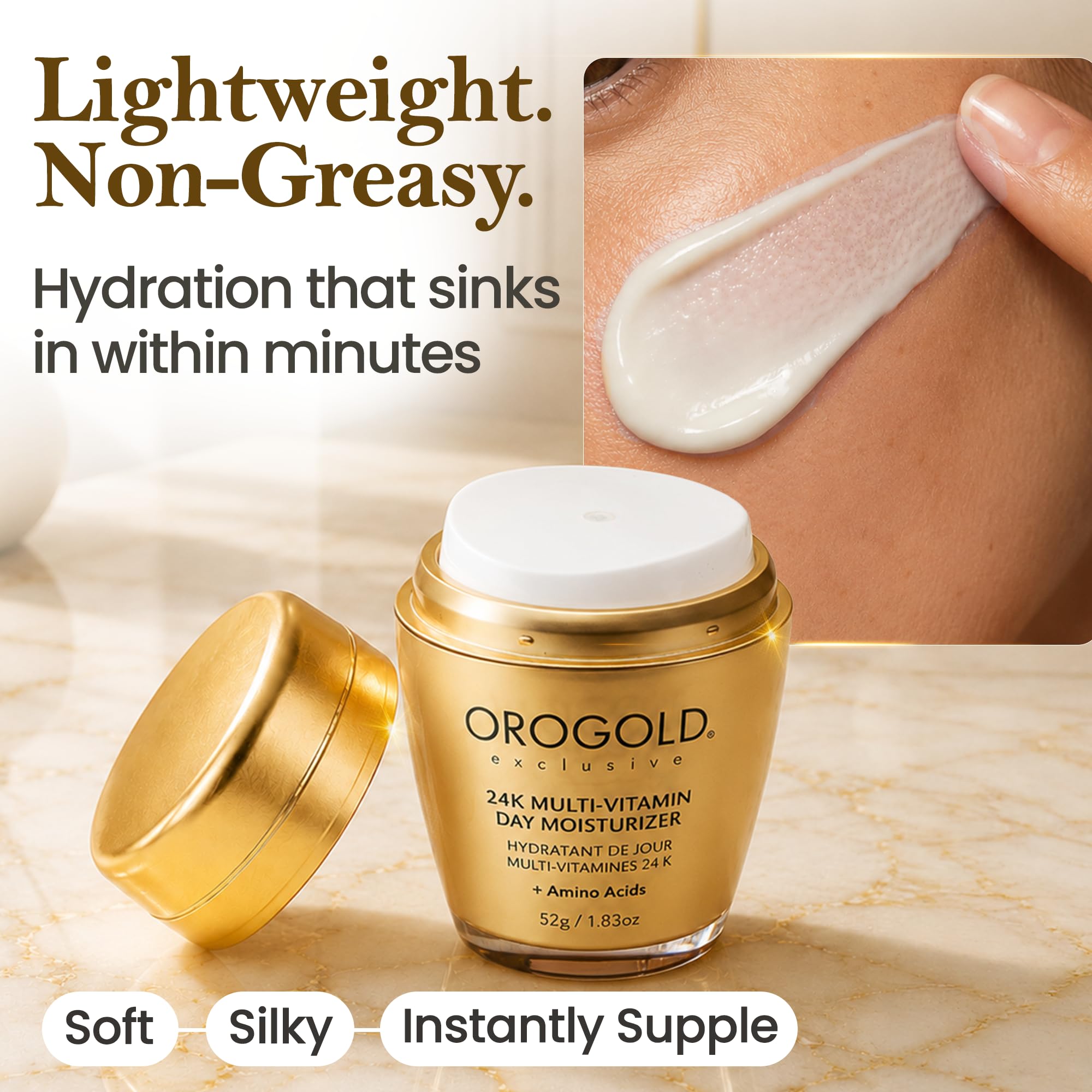 Amazon.com: Orogold 24K Multi-Vitamin Day Moisturizer - with Amino
