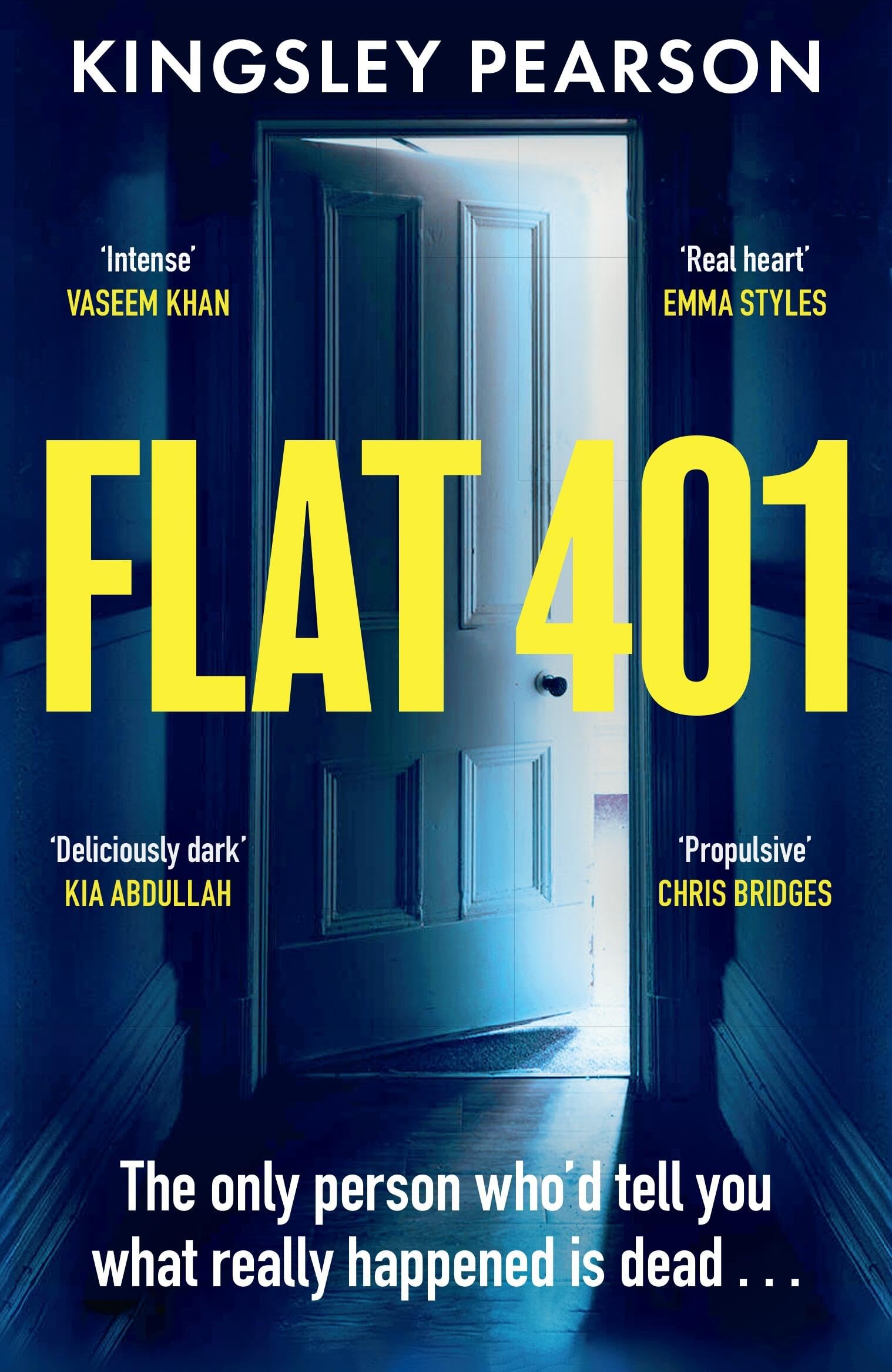 Flat 401: The most gripping and moving debut thriller you’ll read this year