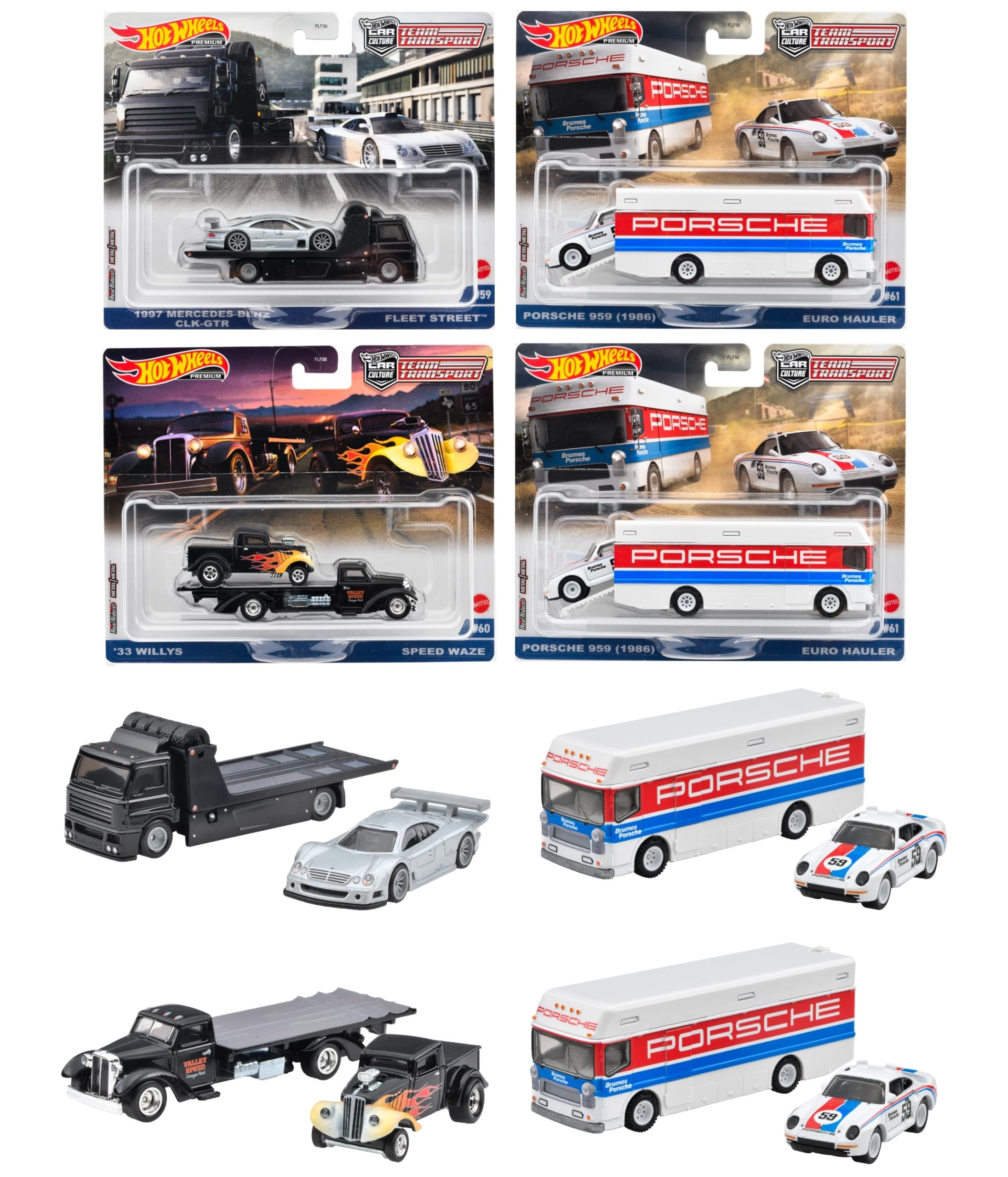 Amazon | ホットウィール(Hot Wheels) チームトランスポート アソート 