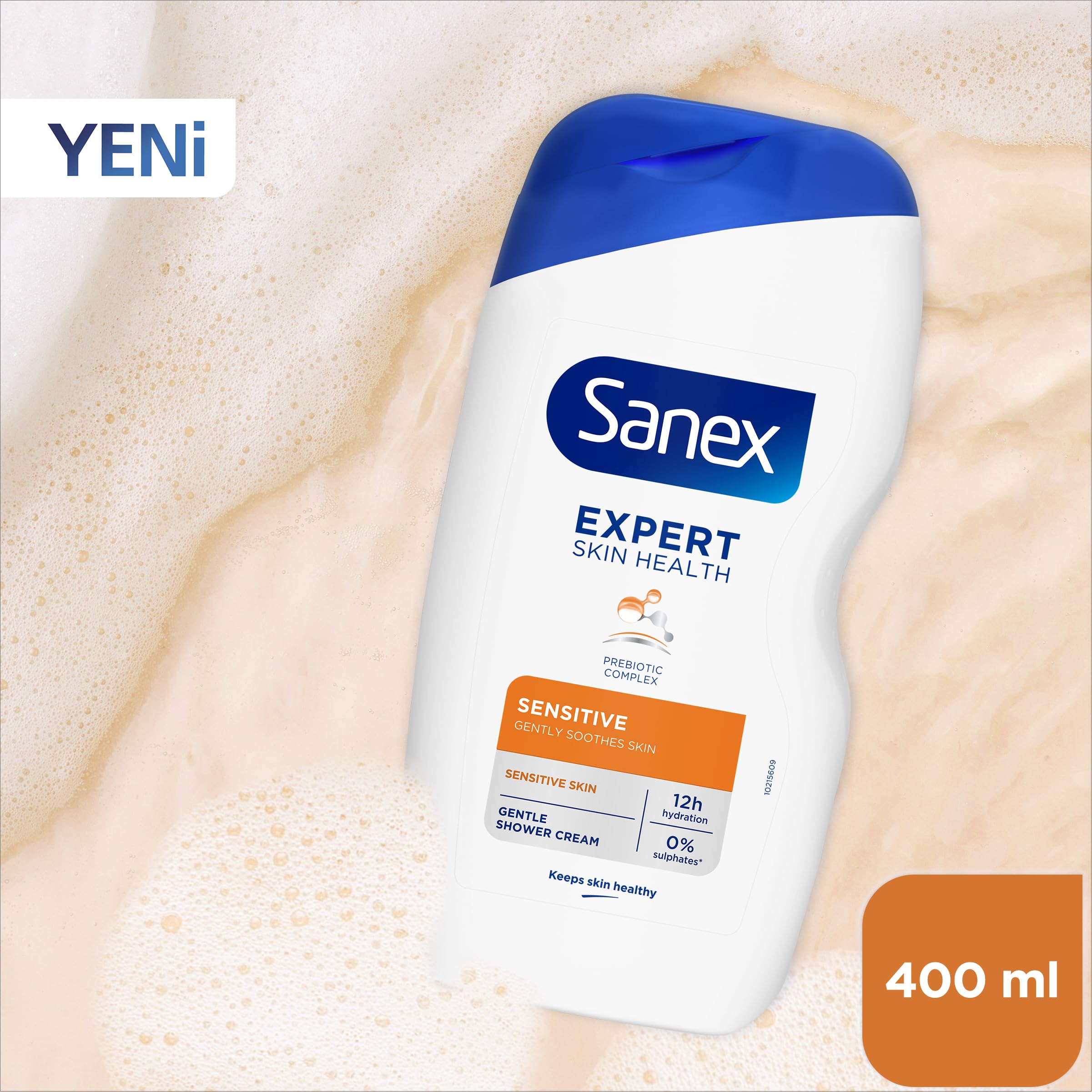 SANEX Expert Sensitive Hassas Ciltler için 400 ml Duş Jeli 2li paket