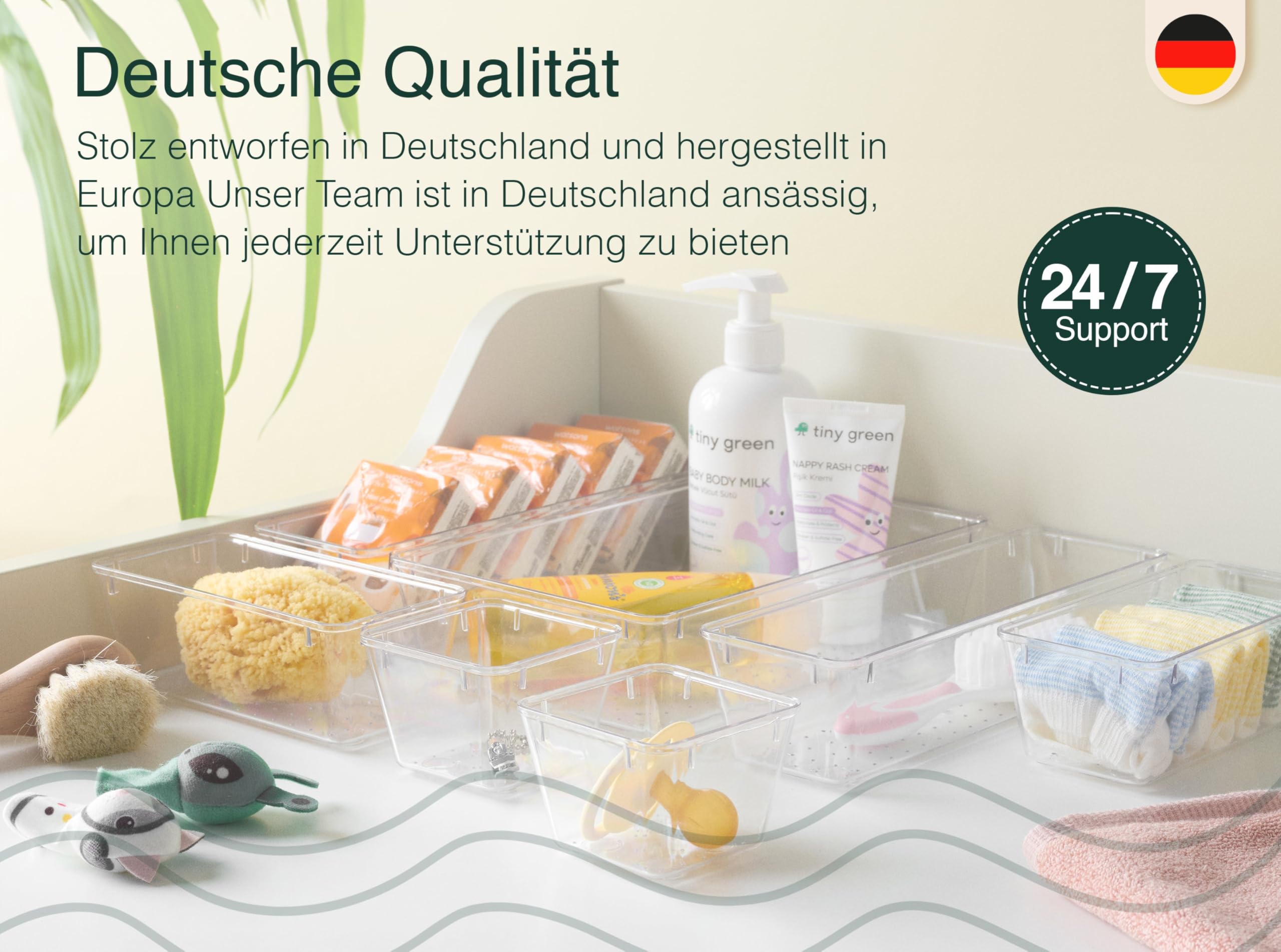 uandu Organizer per cassetti, set da 50 pezzi, organizer da scrivania, organizer da cucina, organizer per cassetti, organizer da toeletta, organizer per trucchi, organizer per cassetti, organizer da