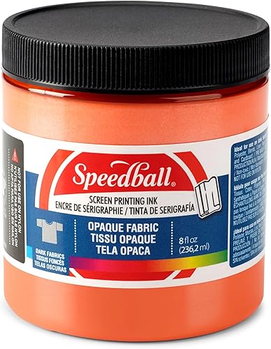 Miniatura 12 de Speedball 004802 Tinta de impresión de pantalla de tela opaca, 8 fl. oz., topacio azul Topacio Azul,Blanco perla,Perla
