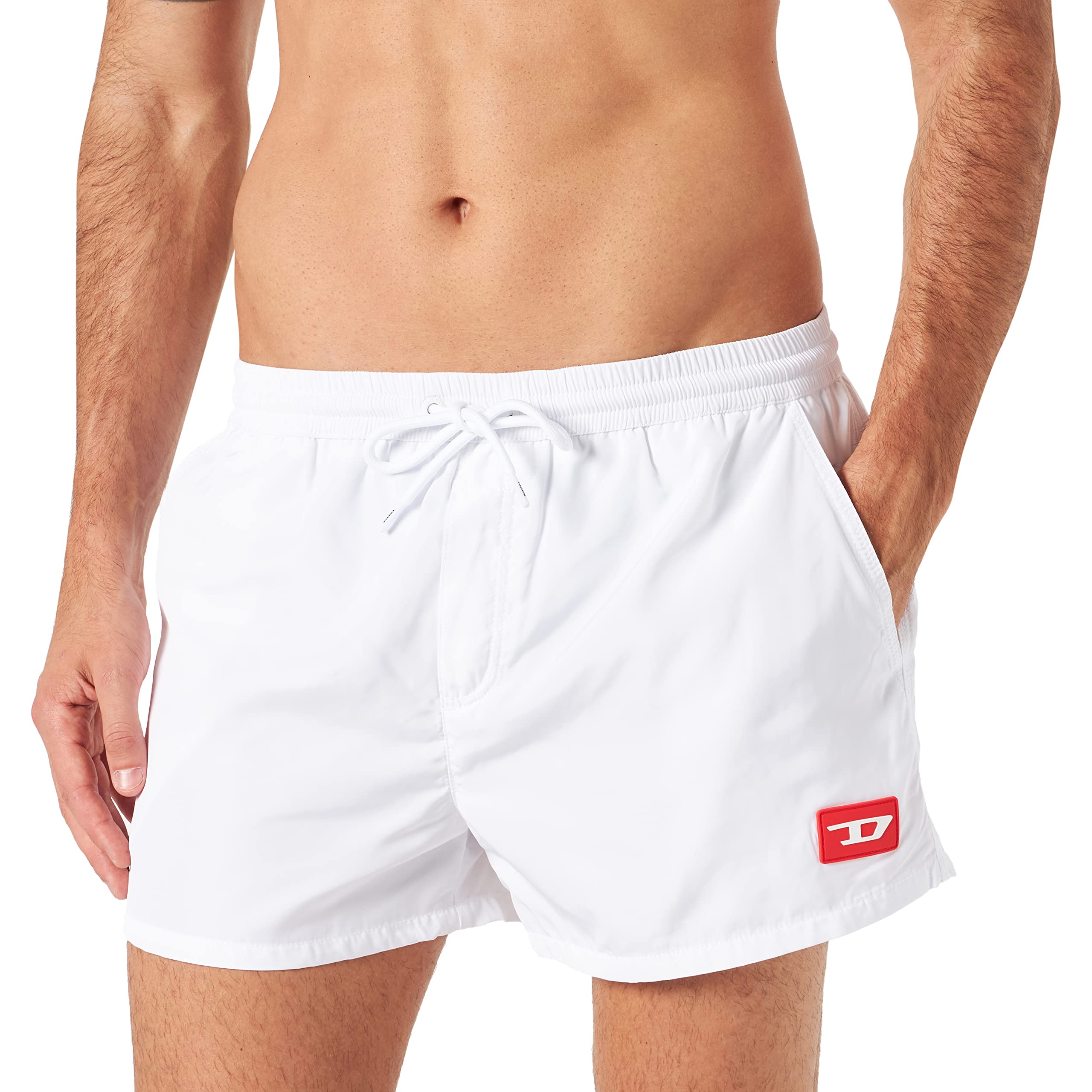 Diesel BMBX-caybay-Short-x, Pantalones Cortos, Hombre, Blanco (100-0qeap), XL