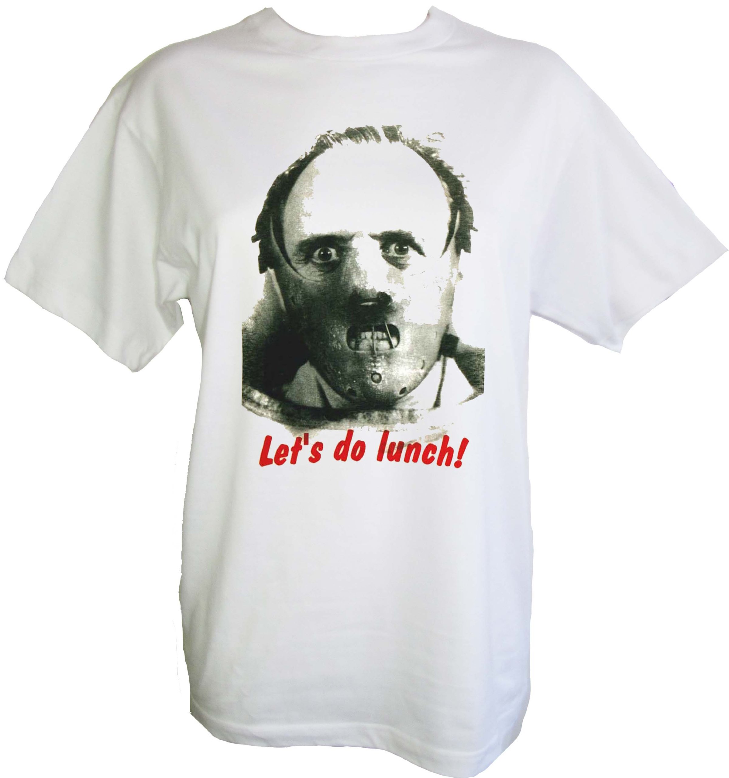 Filmgifts Hannibal Lecter Silence of The Lambs Tshirt (XL) White