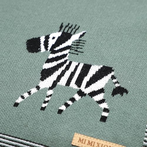 Miniatura 10 de mimixiong Manta de algodón para bebé, género, neutro, para guardería, para la ducha, regalo de registro para bebés, niños y niñas