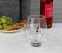 Vista 3 de Lillian Rose Juego de 2 copas de vino sin tallo