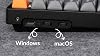 Keychron K8 Max 80% TKL RGB Turkish Red Switch Wireless Aluminum Frame Carbon Black Mechanical Keyboard