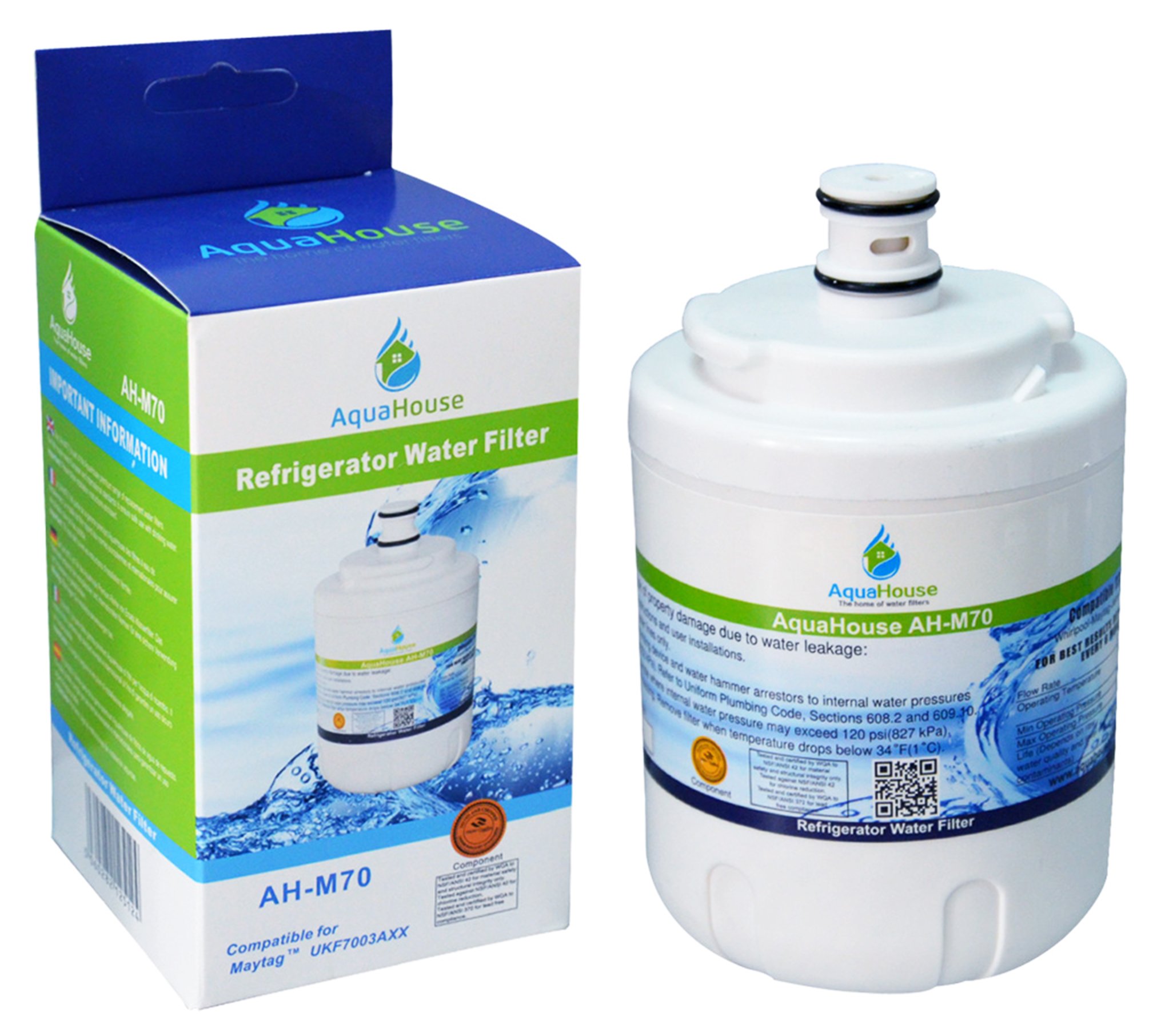Fridge Water Filter Compatible with Maytag UKF-7003 PuriClean UKF7003AXX, Beko AP930, AP930S, AP930X