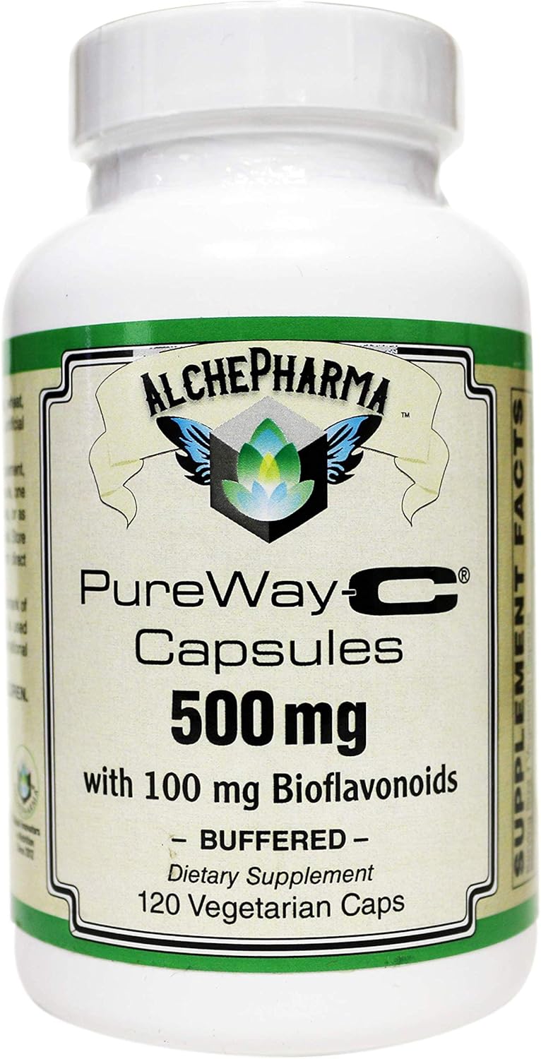 Pureway-C 500 Mg W/Bioflavonoids, Veg Caps.