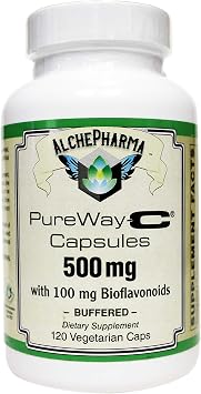 Pureway-C 500 Mg W/Bioflavonoids, Veg Caps.