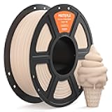 Matte PLA Filament 1.75mm Beige 1KG, 3D Printer Filament High Precision, 1kg Spool (2.2lbs) Fits for Most FDM 3D Printers