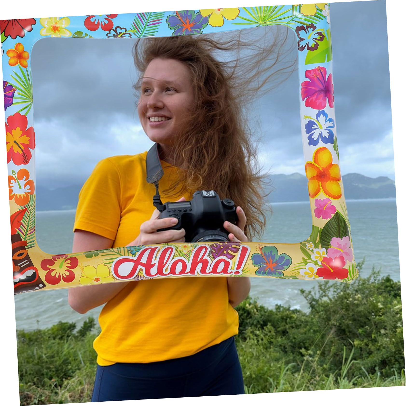 BESPORTBLE 5stücke Aufblasbarer Fotorahmen Für Partys Sommerliches Foto Requisite Für Für Hochzeiten Und Themenfeste