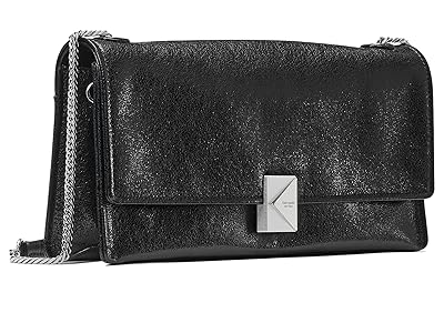 Kate Spade New York Deco Glazed Leather Soft Shoulder Bag Women