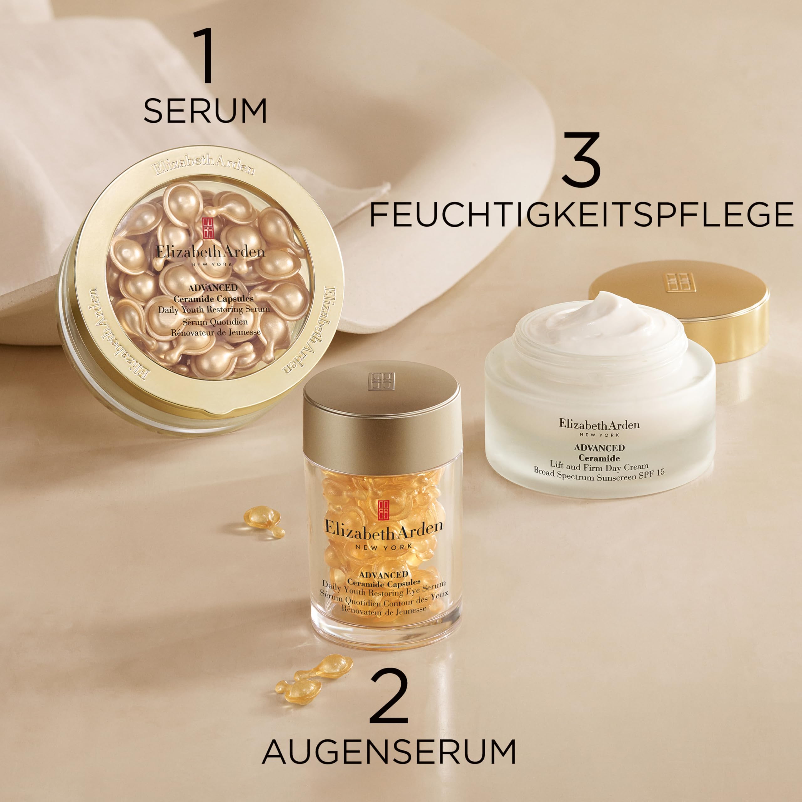 Elizabeth Arden Advanced Ceramide Daily Youth Restoring Serum, 60 Stück