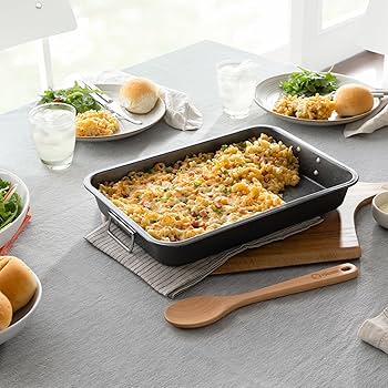 Amazon.com: Chef Pomodoro Nonstick Carbon Steel Large Roasting Pan