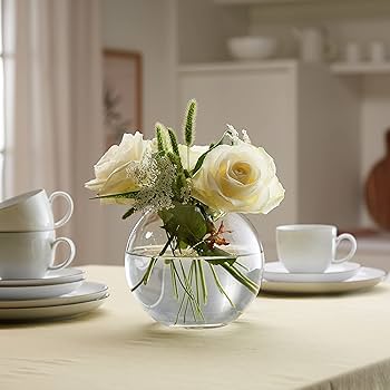 LEONARD レオナルド　フラワーベース　花瓶　モダン Amazon.co.jp: LEONARDO (レオナルド) フラワーベース クリアー