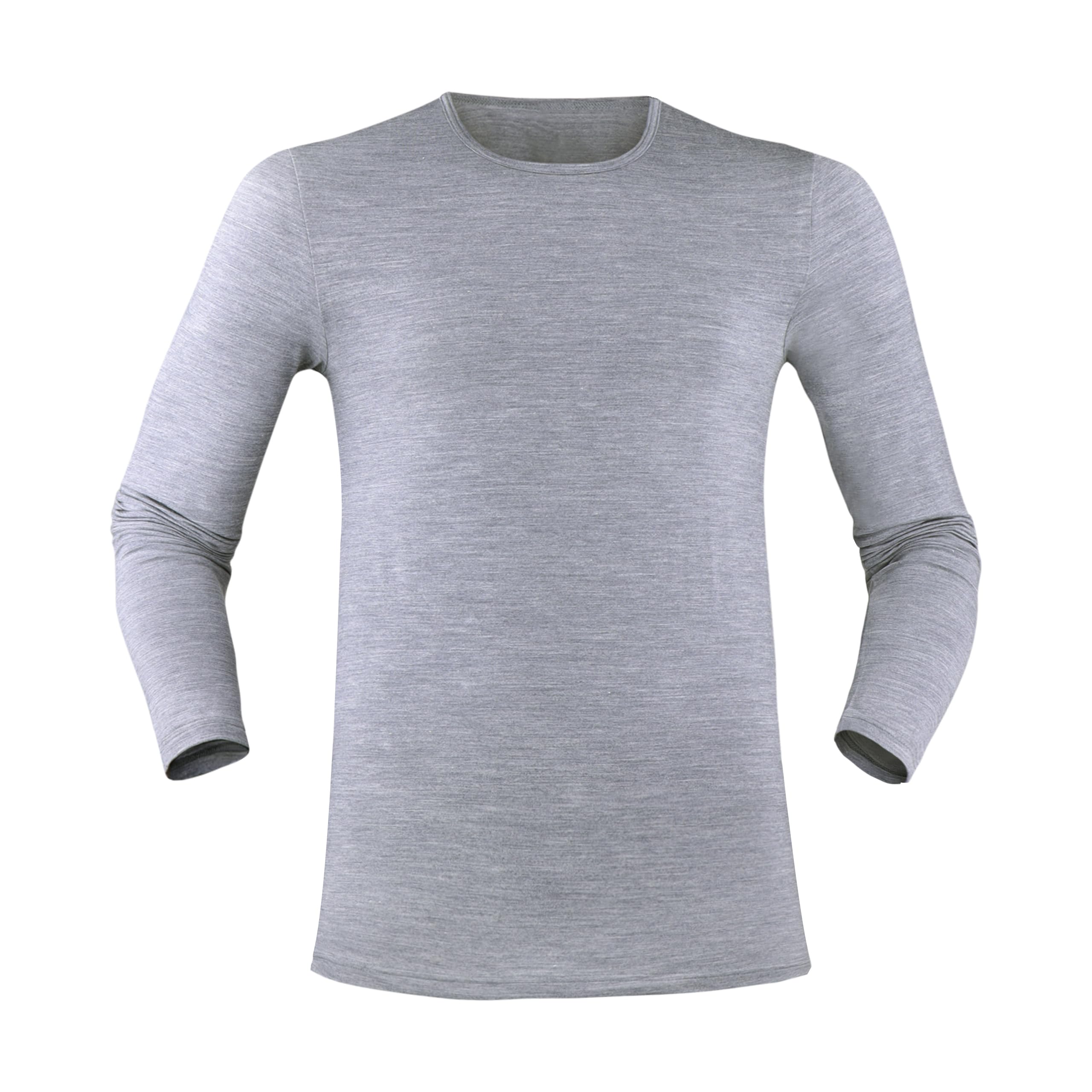 UTENOS Merino Wool and Lyocell Men's Baselayer Long-Sleeved Undershirt