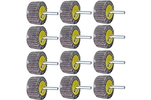 Versatile 12-Piece Flapper Wheel Set