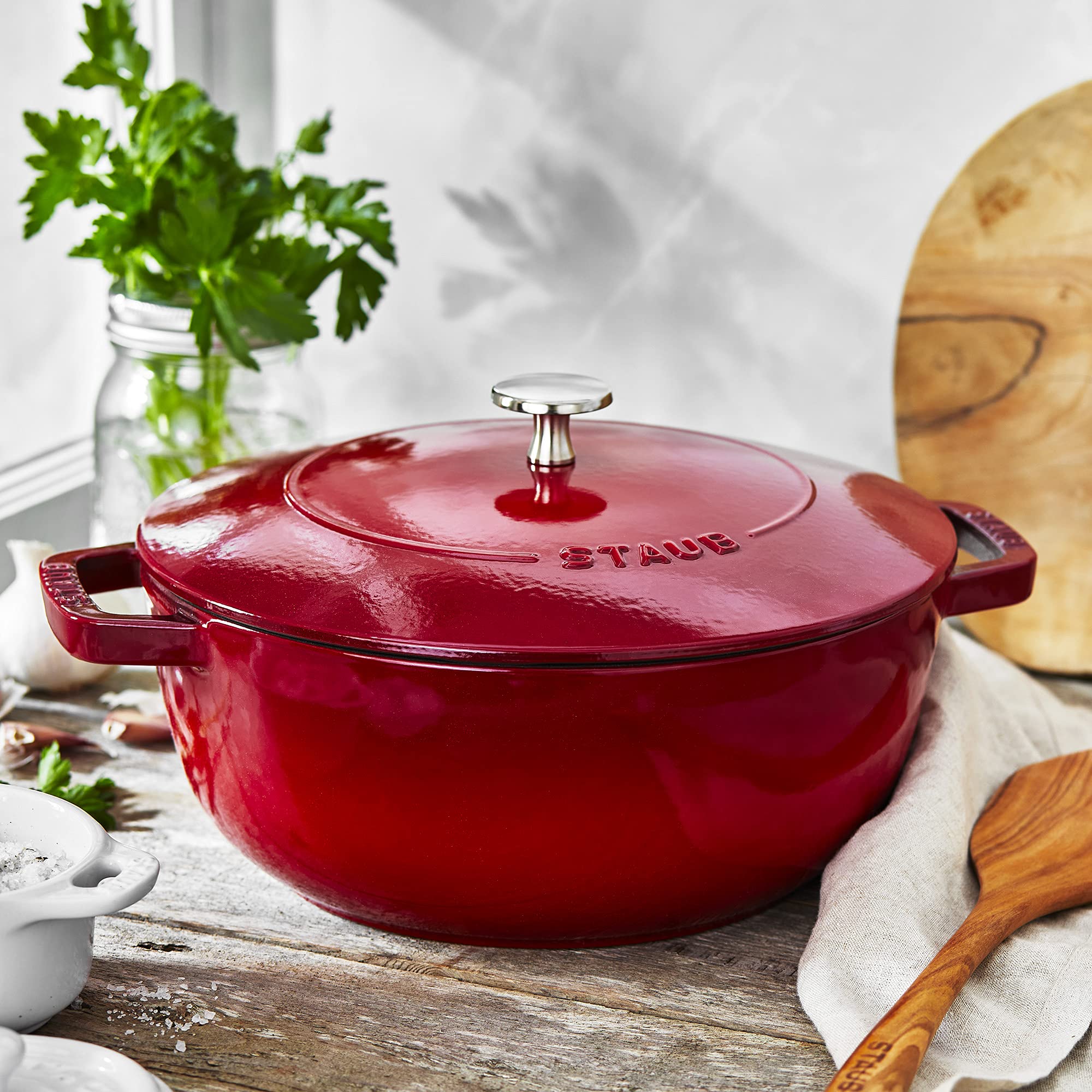 Amazon.co.jp: Staub 鋳鉄 3.75クォート エッセンシャル フレンチ