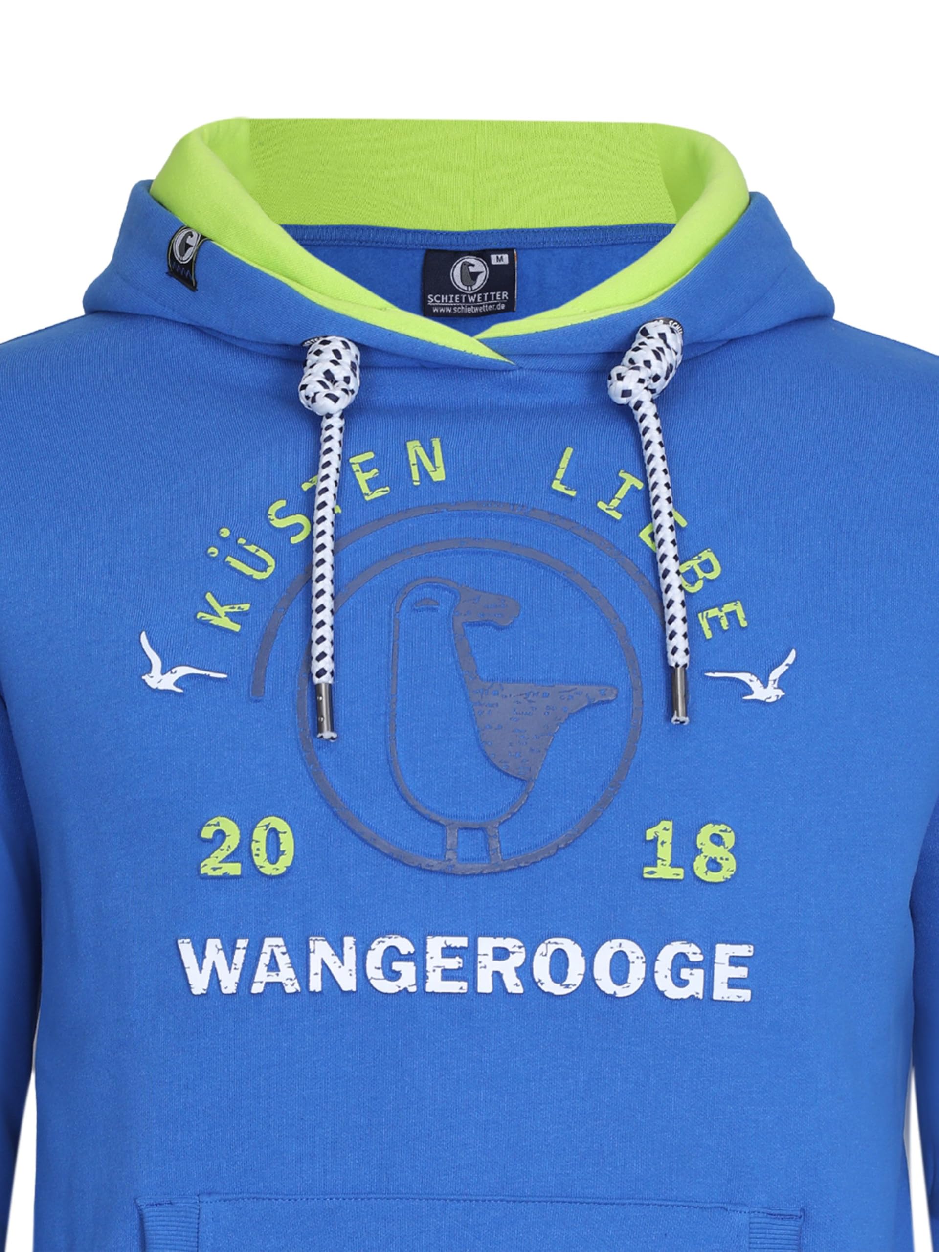 SCHIETWETTER Herren T-Shirt Wangerooger Jung, Shirt für Männer, T-Shirt mit Print, Küstenliebe