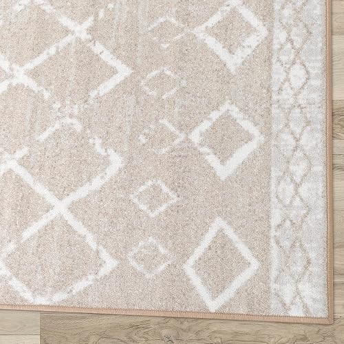 Miniatura 47 de Antep Rugs - Alfombras antideslizantes de 3 x 5 pies (antideslizante) con parte trasera de goma, de estilo antiguo, bohemio, marroquí y con pelo