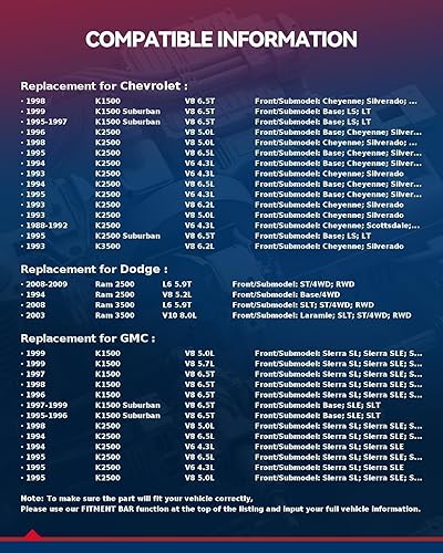 Vista 46 de KAX Espaciadores de rueda de 0.236 x 5.315 in, espaciadores de rueda centrados de 2 pulgadas y 6 lengüetas para F-15-0, Expedition, Mark LT, Negro