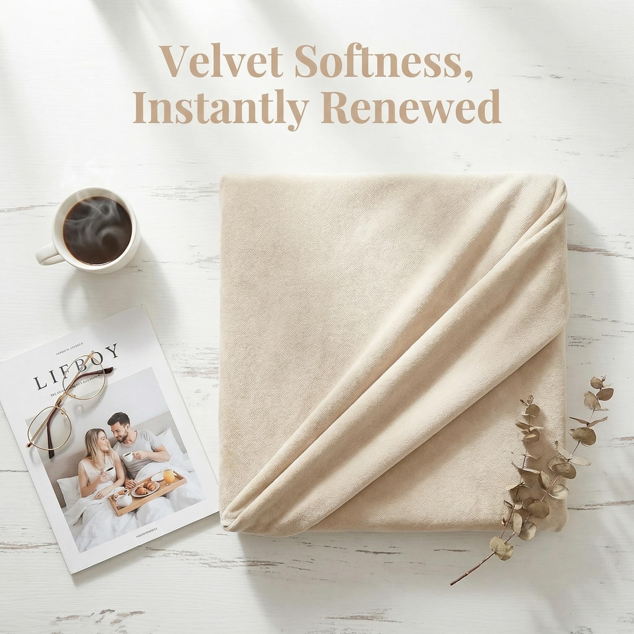 Fundas Elásticas De Lino para Cabeceros De Cama Matrimoniales, Queen Y King Size - Funda Protectora Gruesa, Antideslizante Y A Prueba De Polvo. Khaki Queen:140-160cm/56-63''