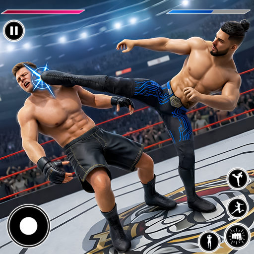 Wrestling-Superhelden-Ringkampf-3D-Spiel: Muskelkampf-Meisterschaft