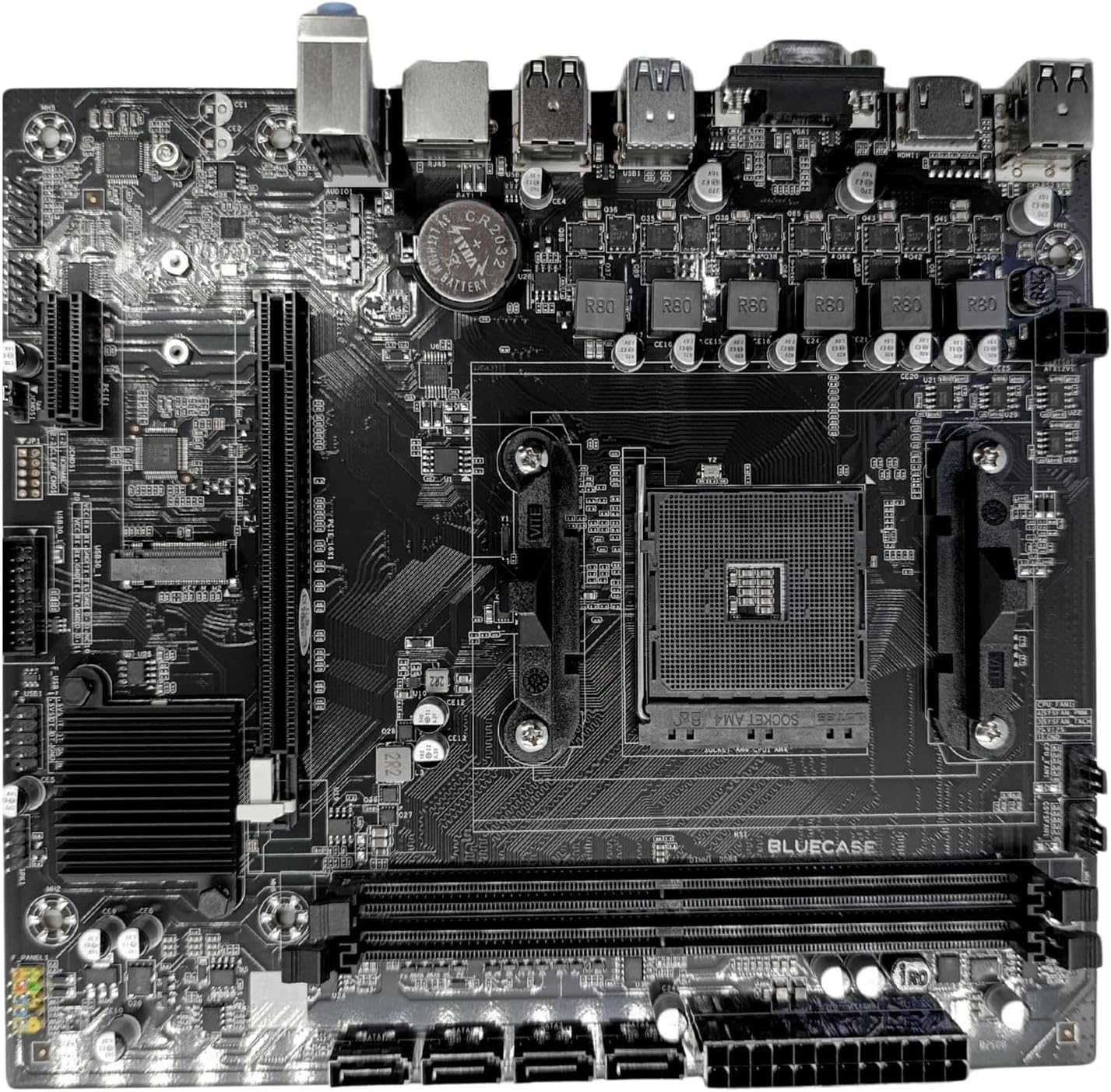 Placa Mãe A320 DDR4 Testada por 7 dias para gamers e multitarefas