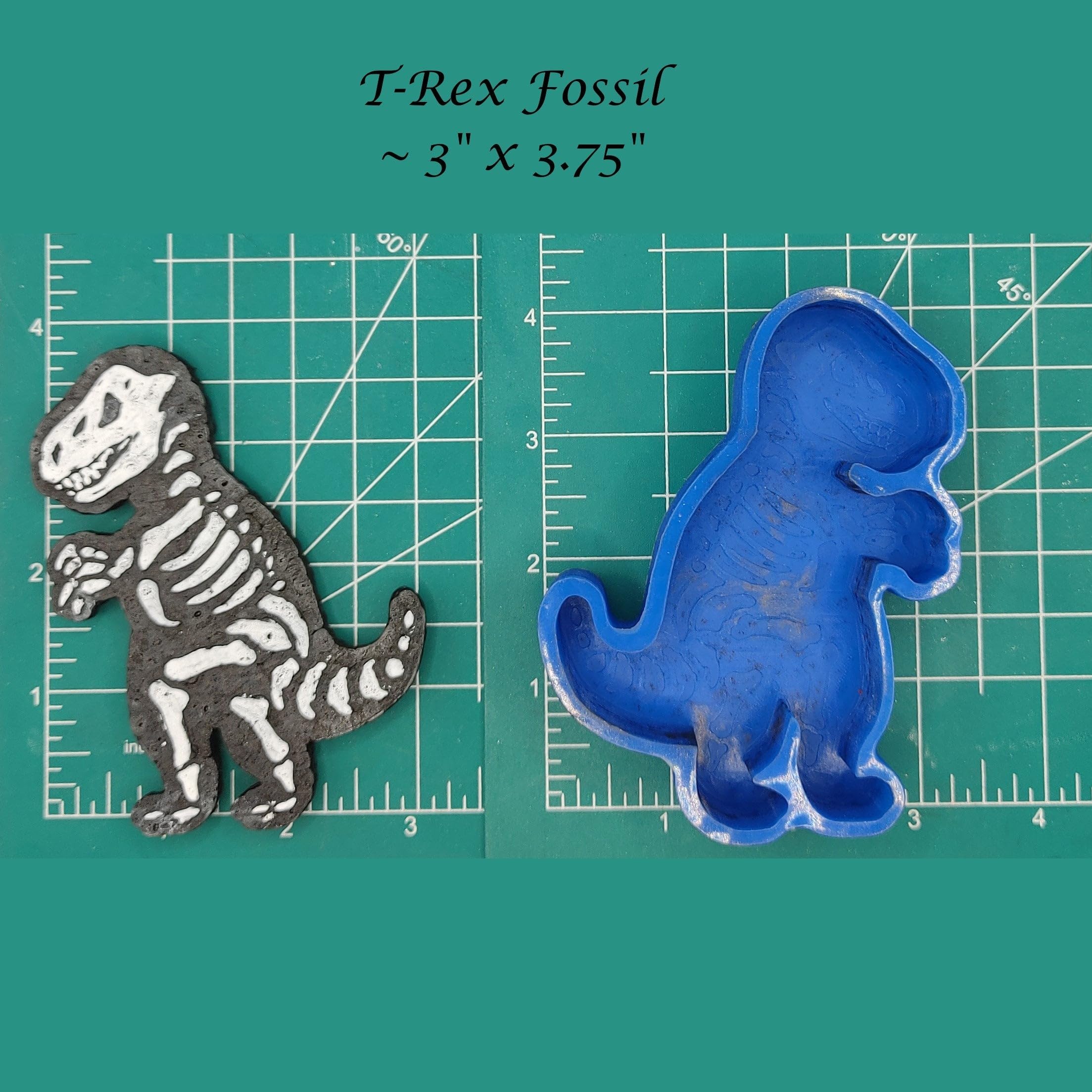 T-Rex Fossil - Silicone Freshie Mold -