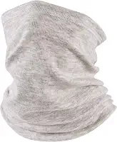 Polaina de pescoço de inverno, cachecol de lã macia para esqui em clima frio, ciclismo, esportes ao ar livre